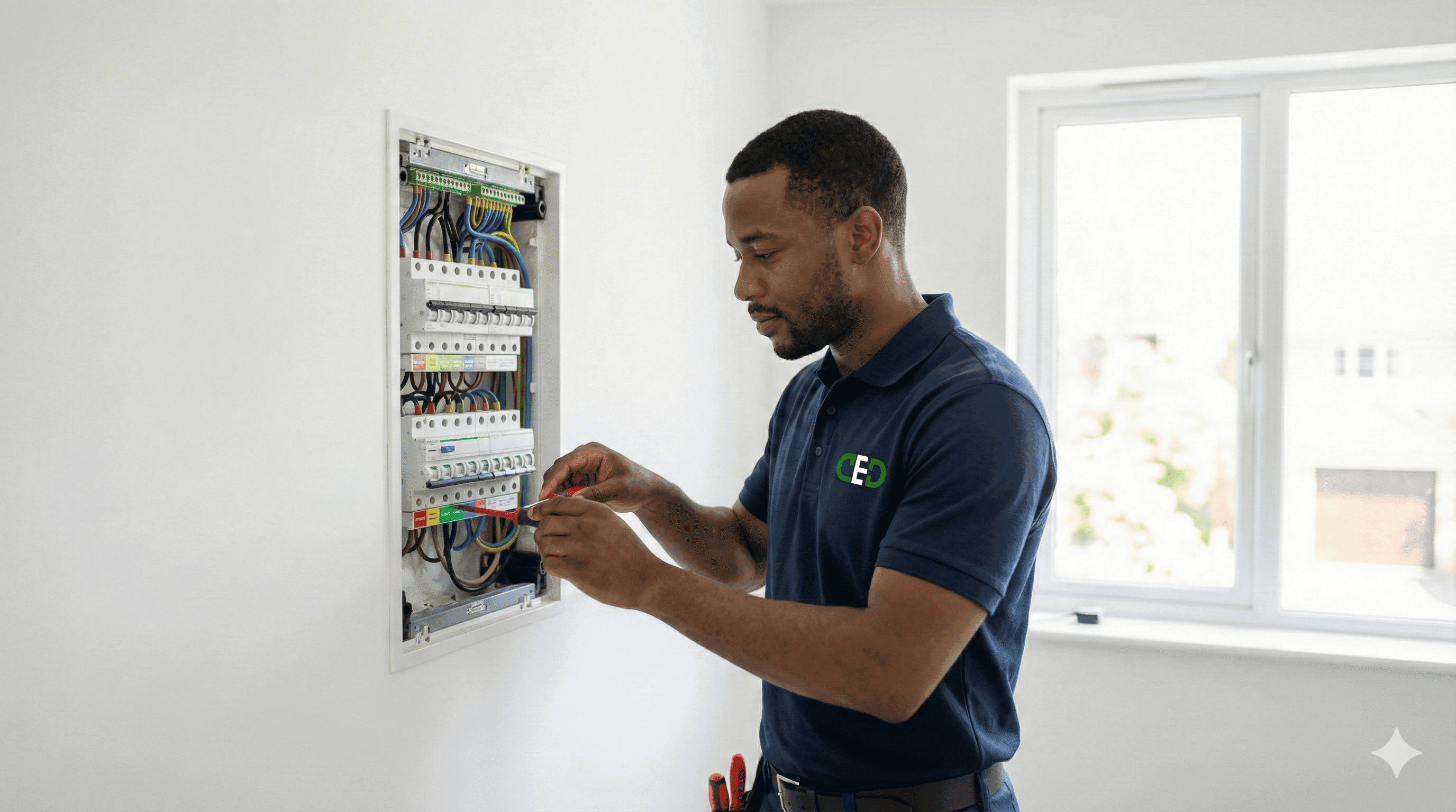 Installation électrique professionnelle