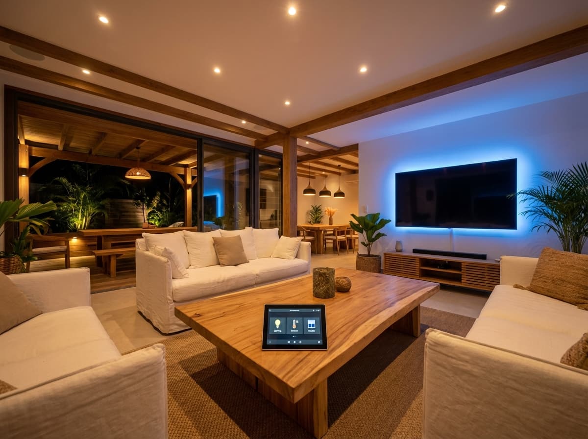 Villa moderne avec domotique